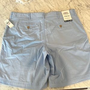 Men’s baby blue summer shorts.